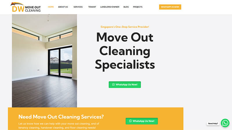 DW Move Out Cleaning Singapore