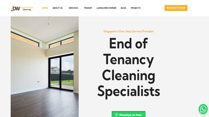 DW End of Tenancy Cleaning Singapore