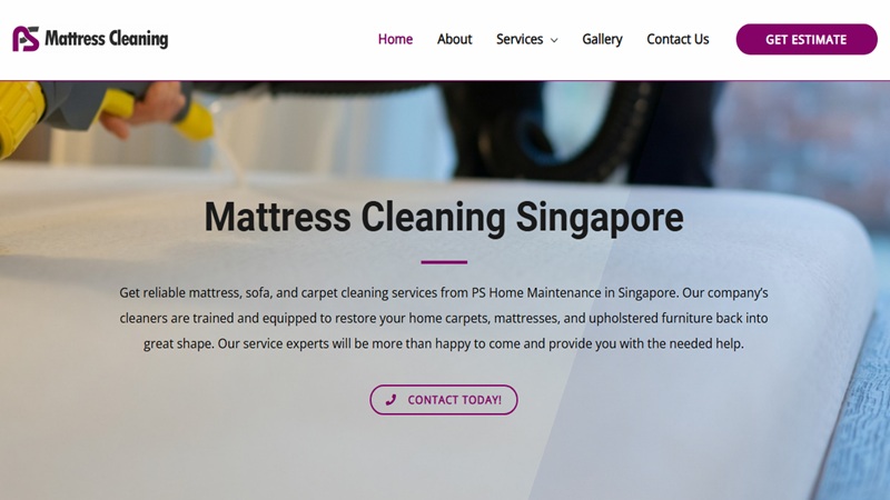 PS Mattress, Carpet & Sofa Cleaning Services Singapore