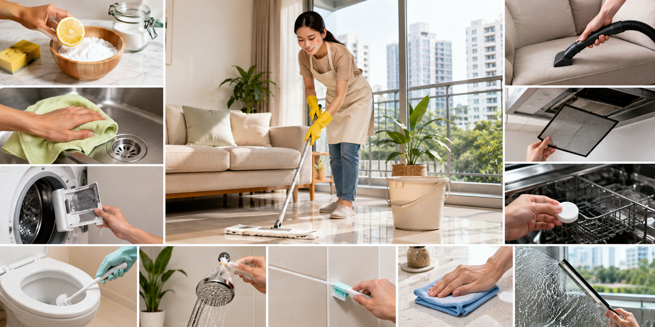 20 Cleaning Hacks Every Singapore Homeowner Should Know