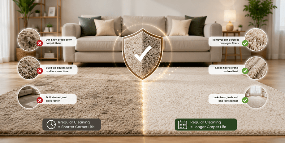 Does Cleaning Your Carpet Regularly Actually Make It Last Longer