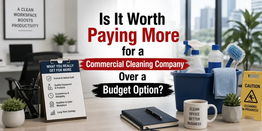 Is It Worth Paying More for a Commercial Cleaning Company Over a Budget Option