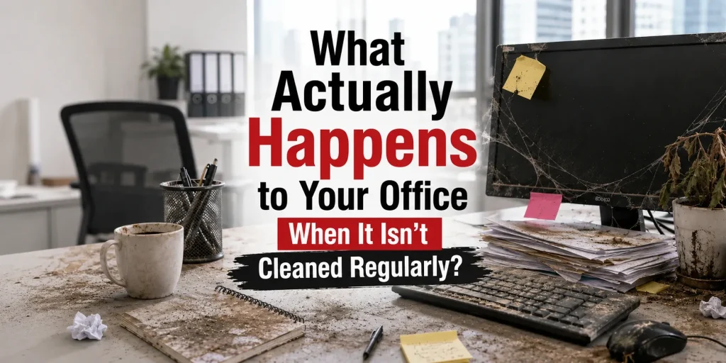 What Actually Happens to Your Office When It Isn't Cleaned Regularly
